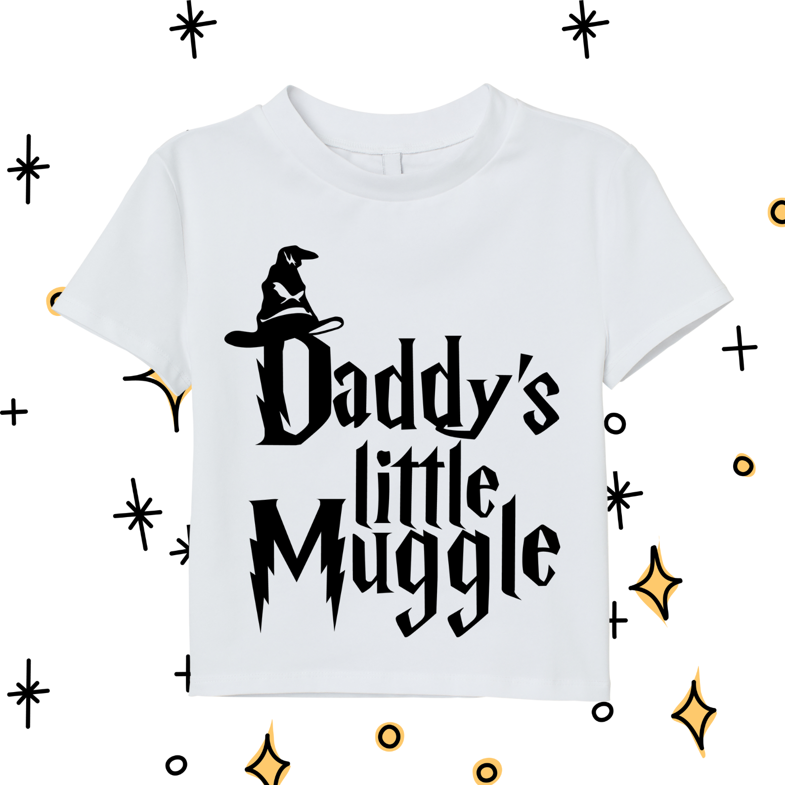 Kids Tee with 'Daddy's Little Muggle' - available in different sizes